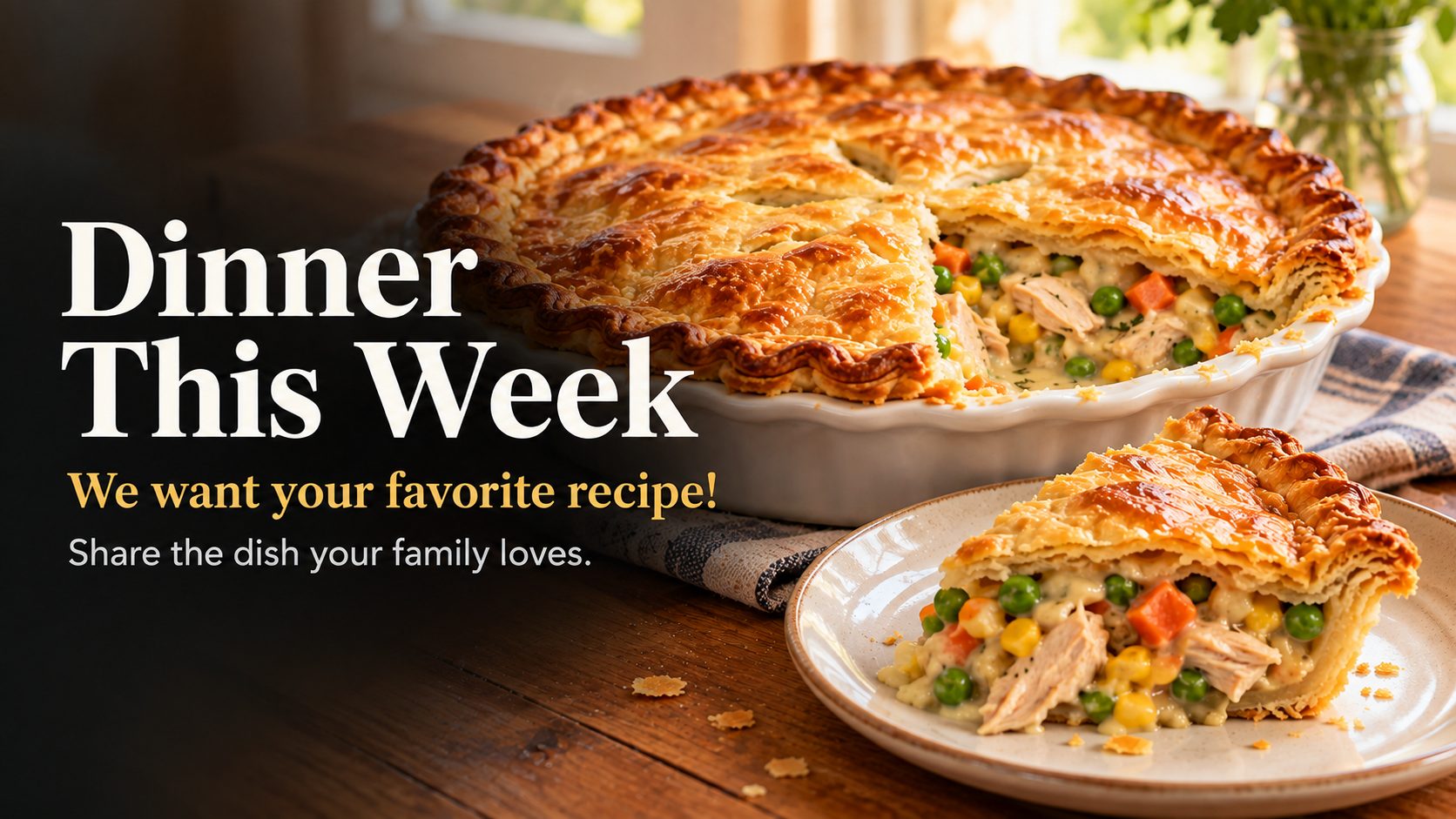 Dinner This Week — share your family's favorite recipe with Rivers Mist neighbors.